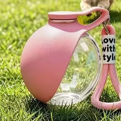 Botella portátil de agua para mascotas para actividades al aire libre